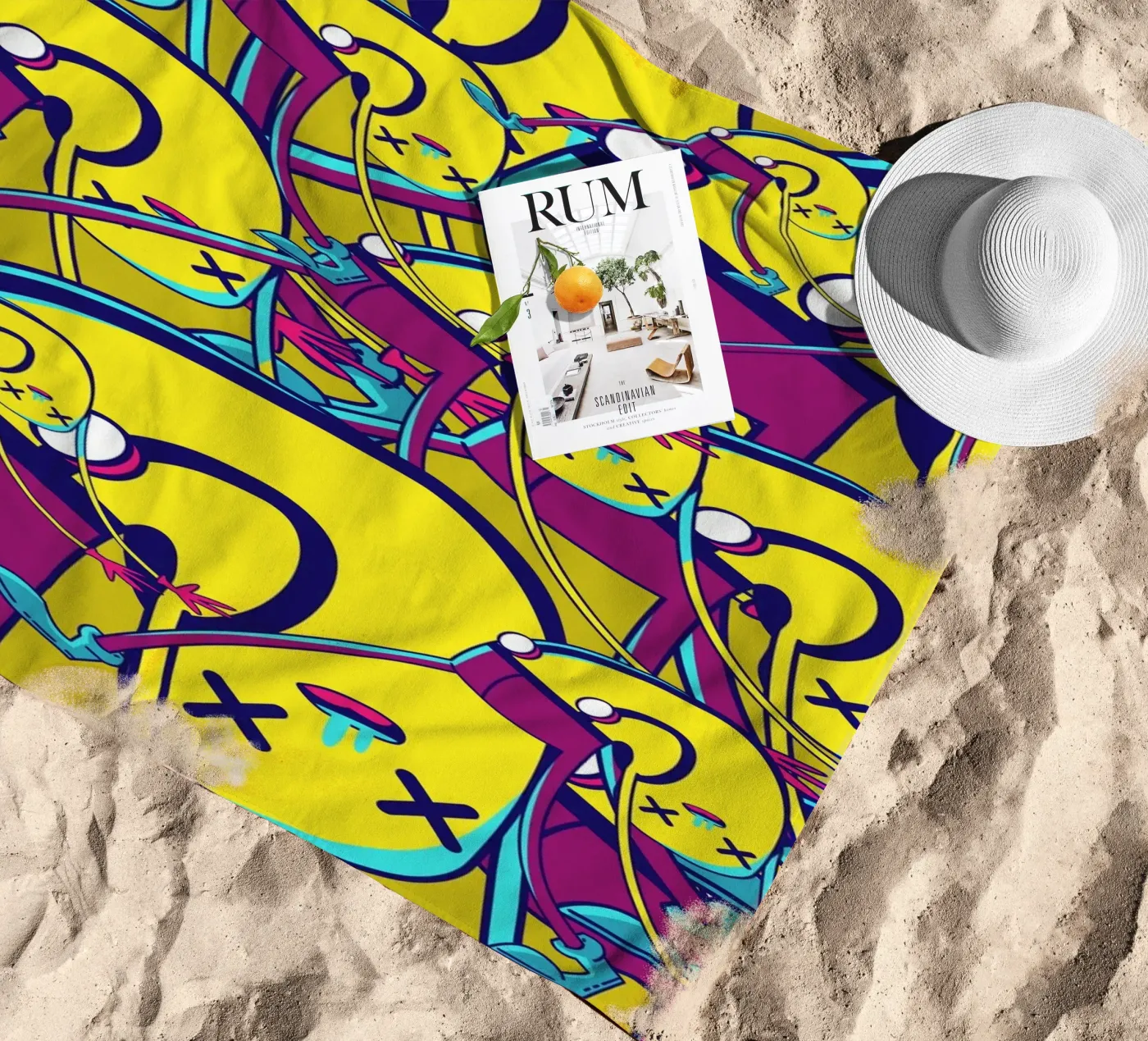 WEIRDO strandhanddoek van ARTEVO