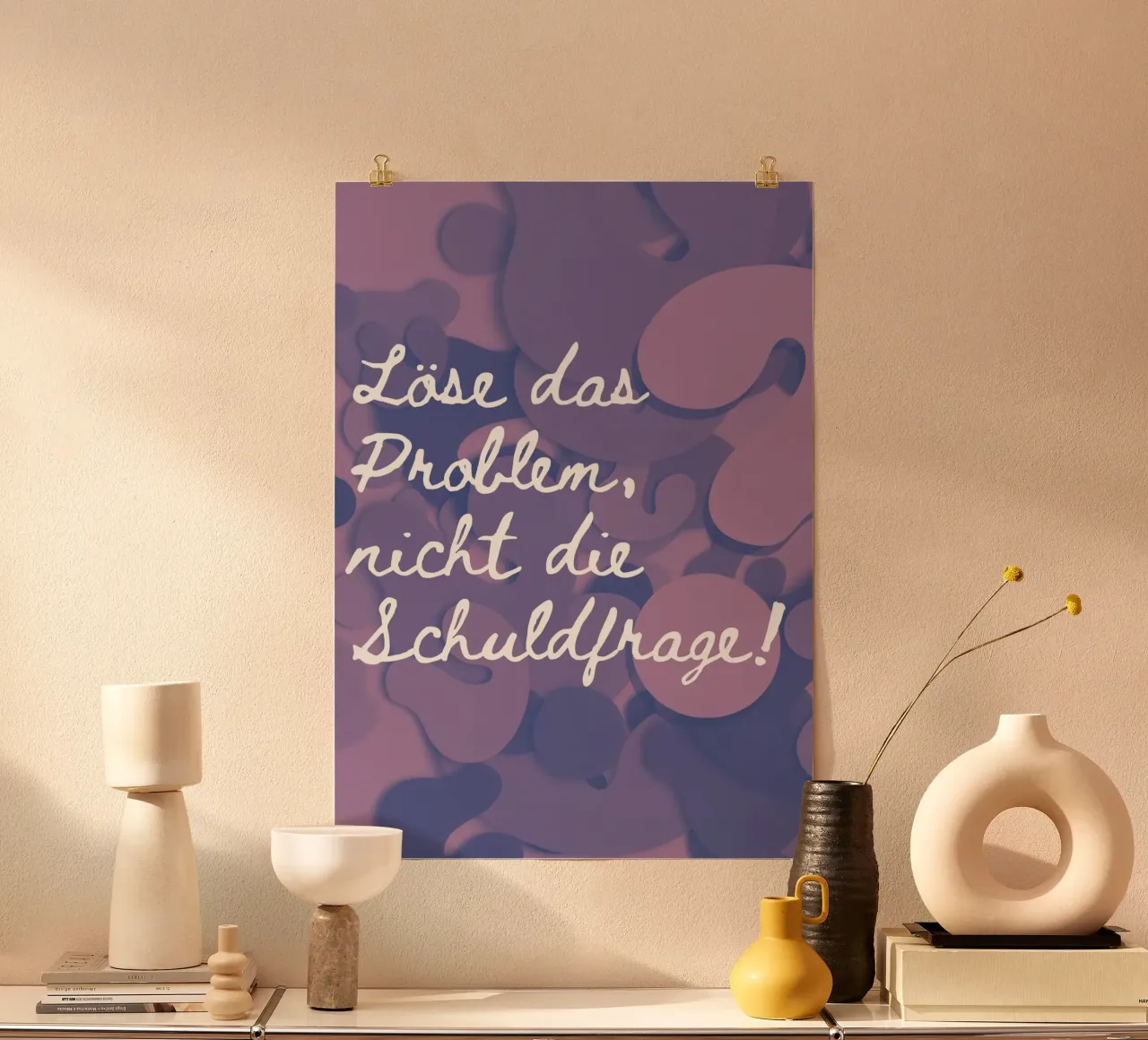LÖSE DAS PROBLEM poster da ARTEVO