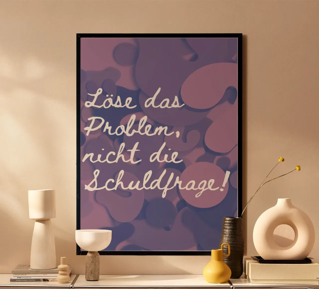 LÖSE DAS PROBLEM poster da ARTEVO