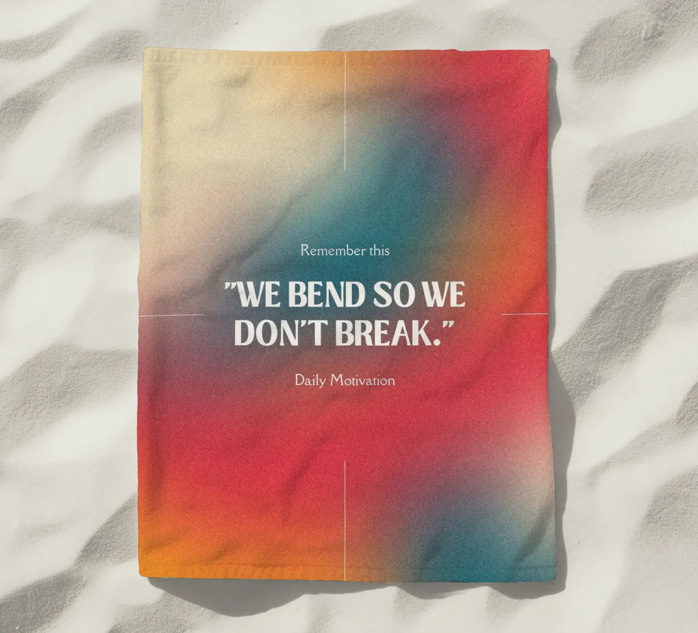 WE BEND Strandtuch von ARTEVO