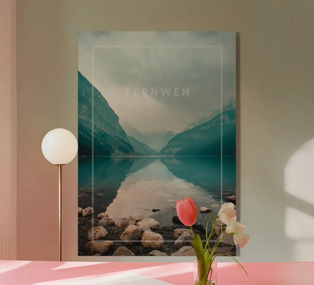 FERNWEH plexiglas de ARTEVO