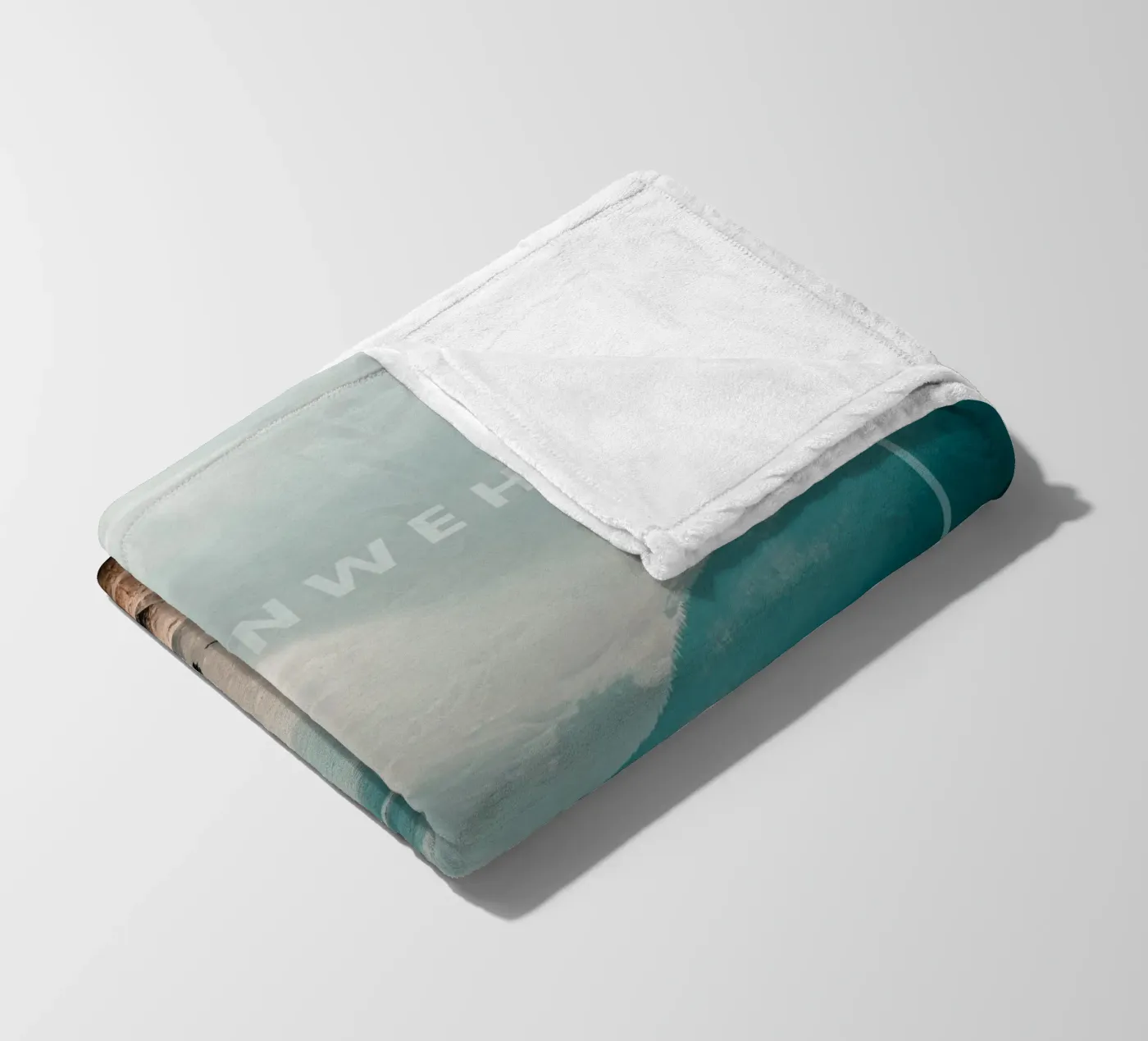 FERNWEH Fleecedecke von ARTEVO