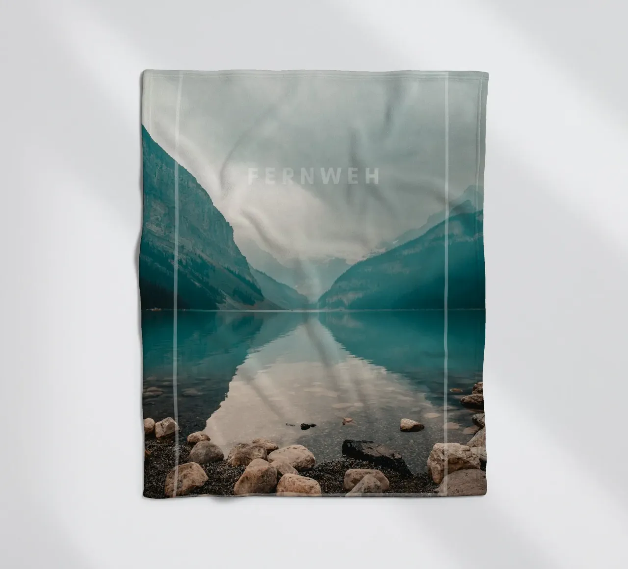 FERNWEH Fleecedecke von ARTEVO