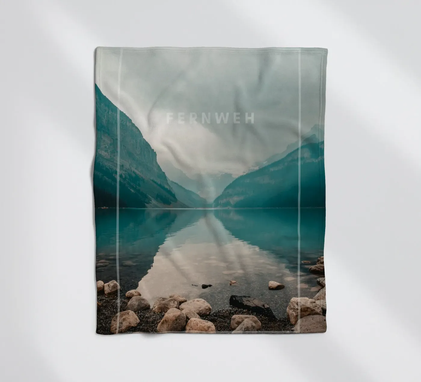 FERNWEH Fleecedecke von ARTEVO