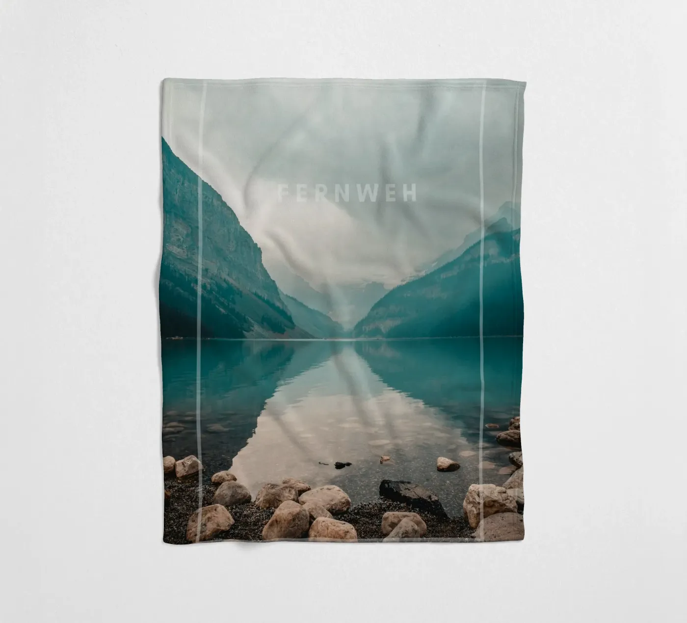 FERNWEH Fleecedecke von ARTEVO