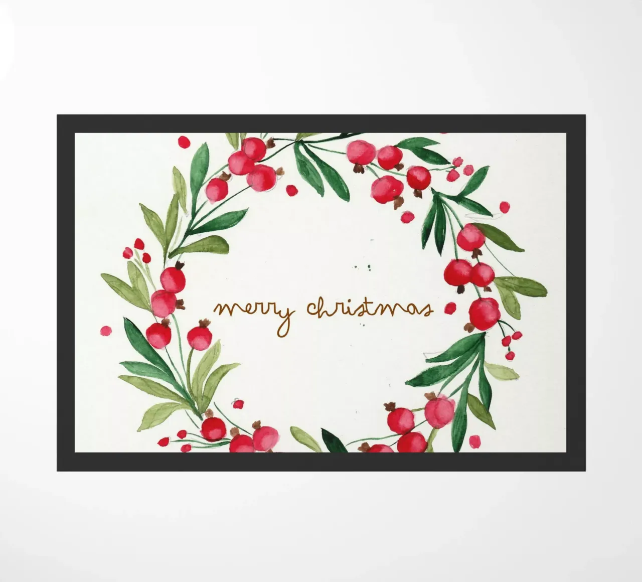 merry christmas circle zerbino da Nathys_illustration