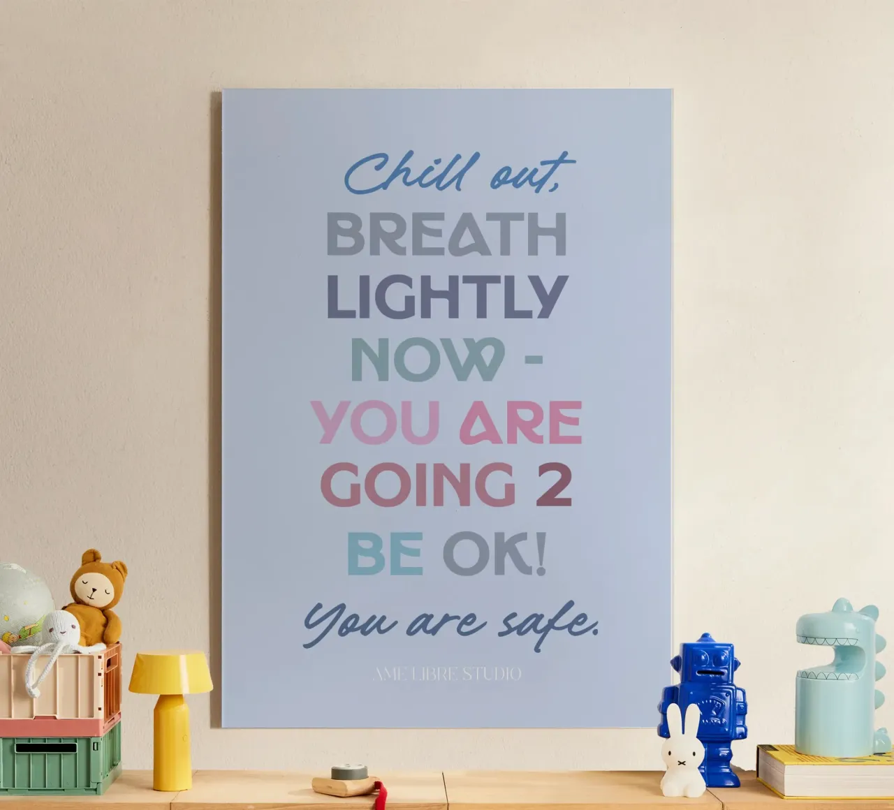 🐠🐚🦭 acryl van MENTHE SAUVAGE