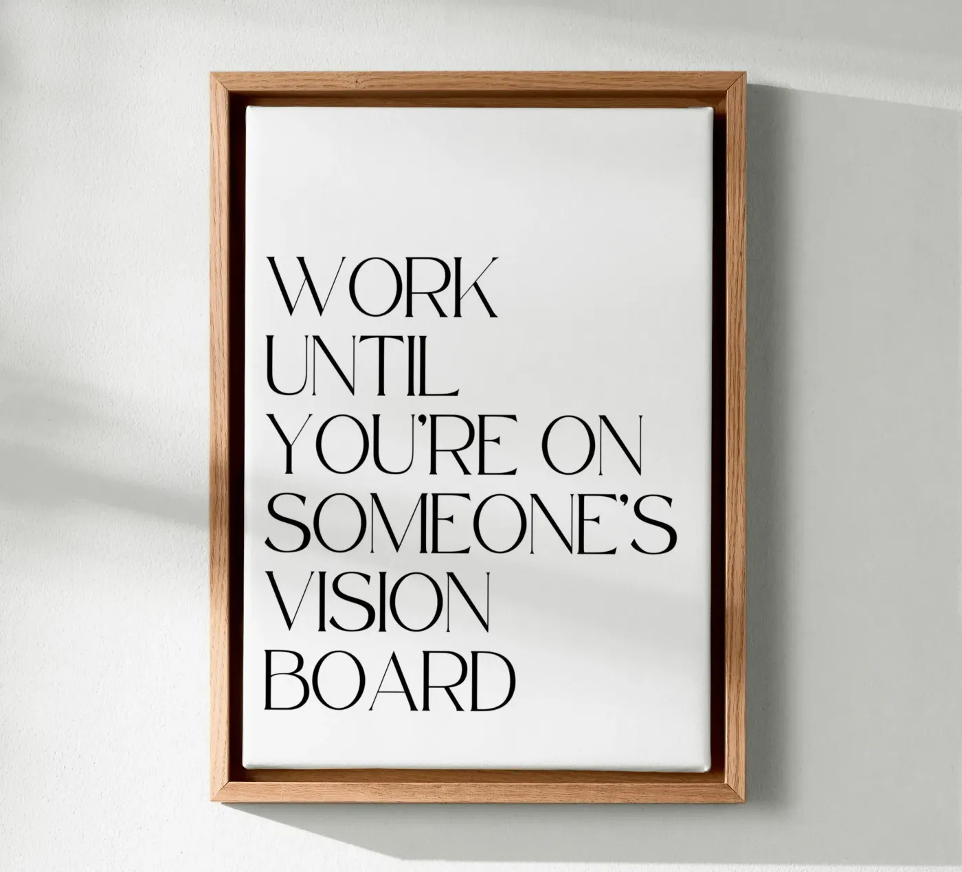 Work Until tela da QuoteFrame