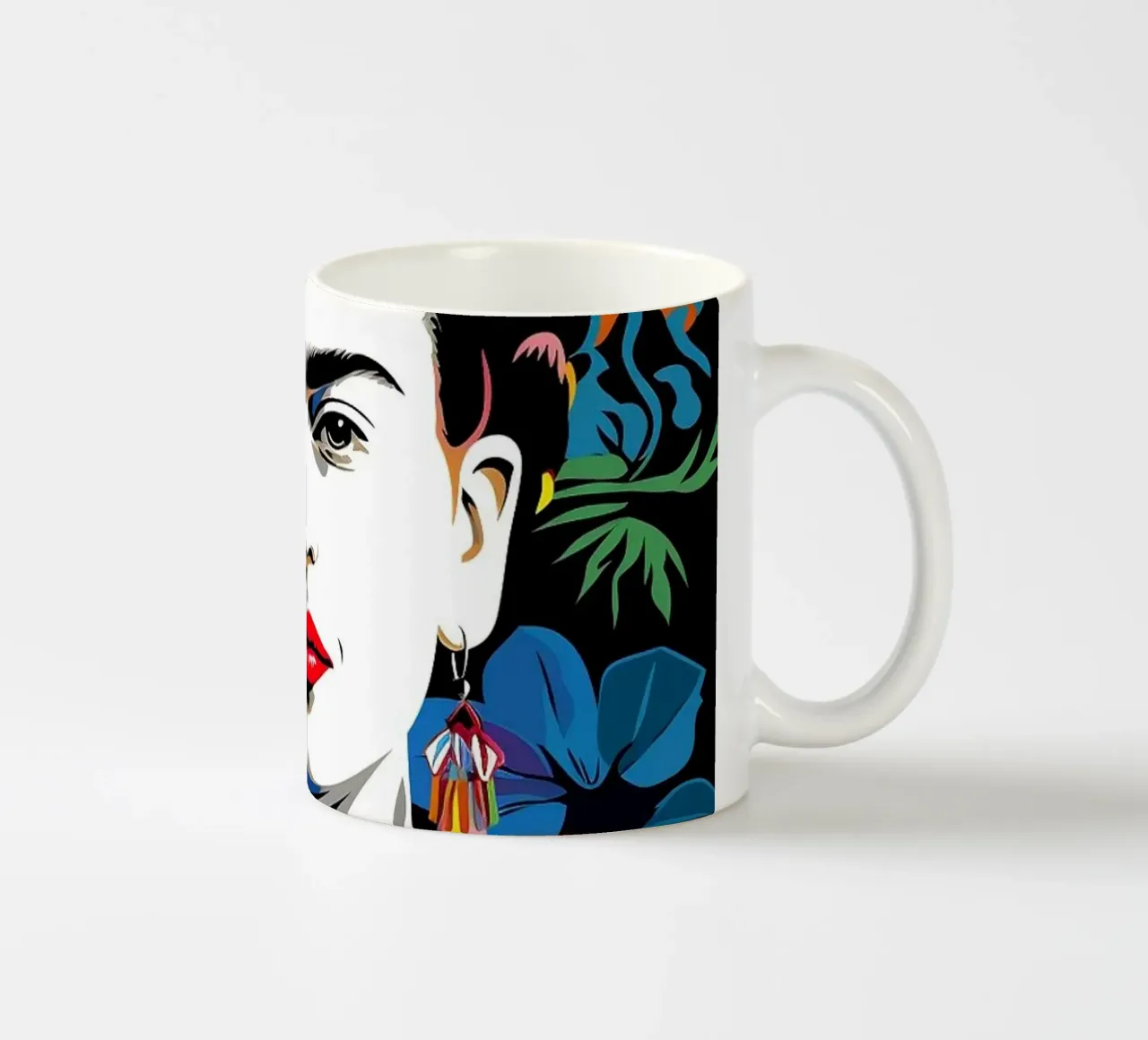 Frida unplugged tazza in ceramica da Ella Barga