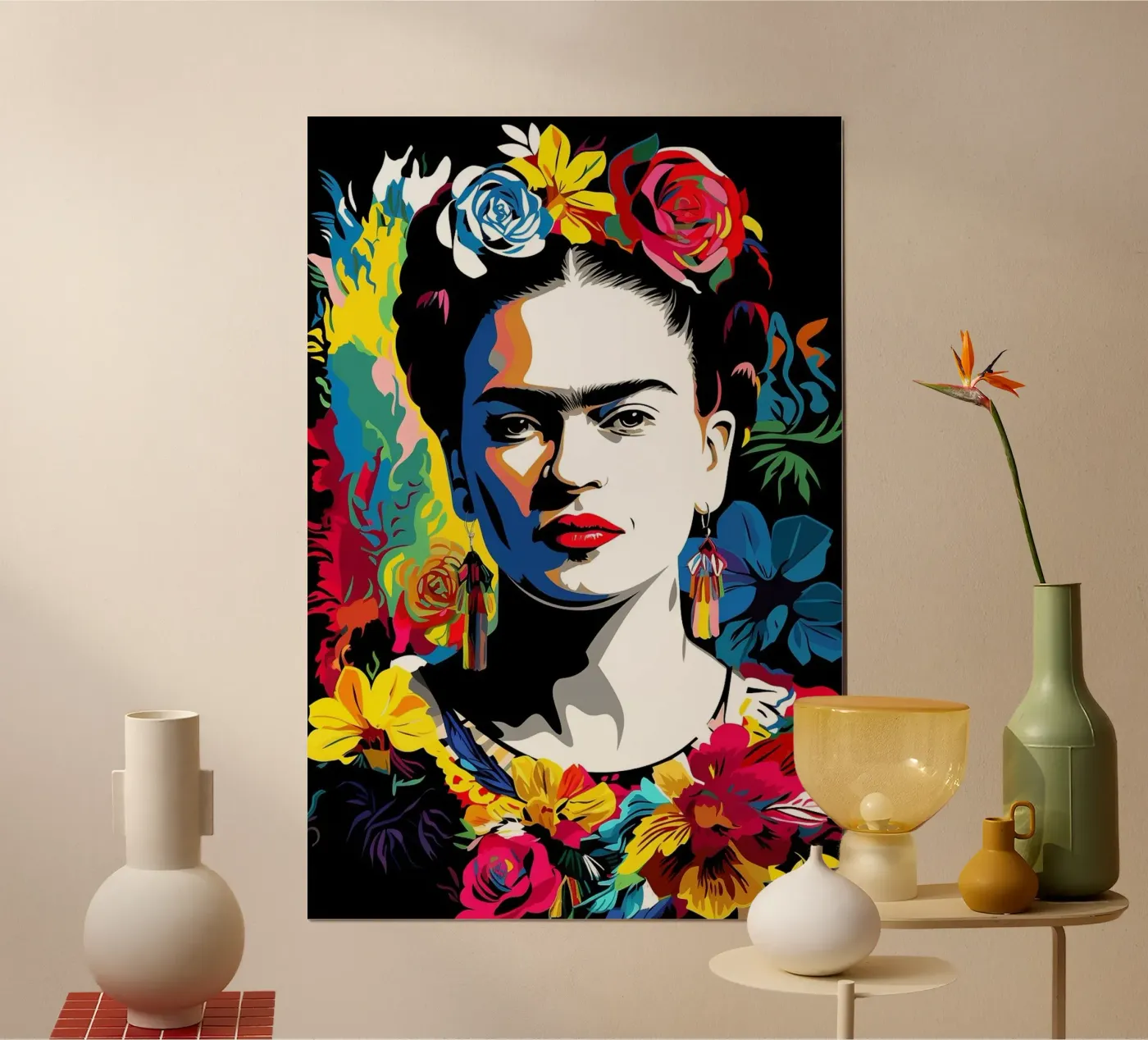 Frida unplugged poster da Ella Barga