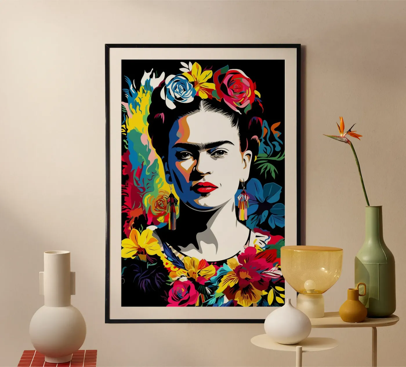 Frida unplugged poster da Ella Barga