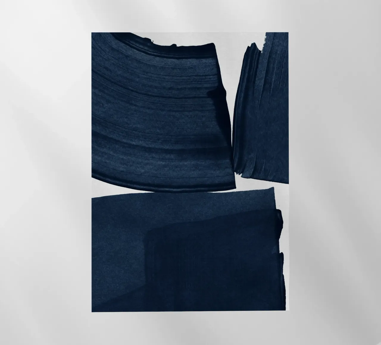 Minimalist Painting Blue I backlit film by Orara Studio