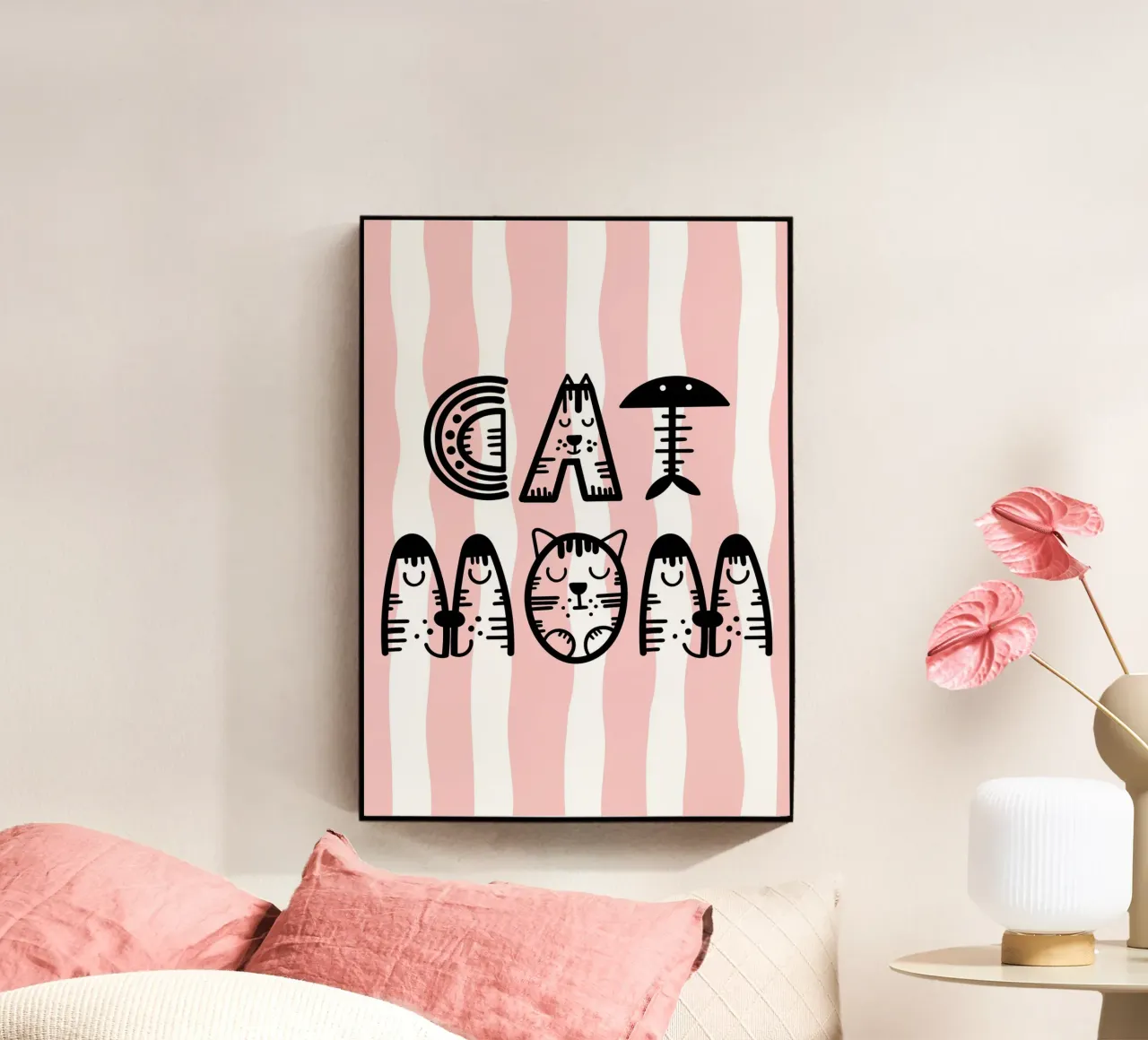 Cat Mom plexiglass da Yaso Design Quotes