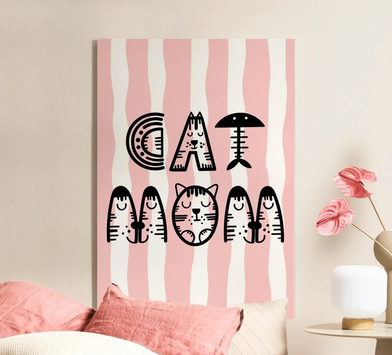 Cat Mom plexiglass da Yaso Design Quotes