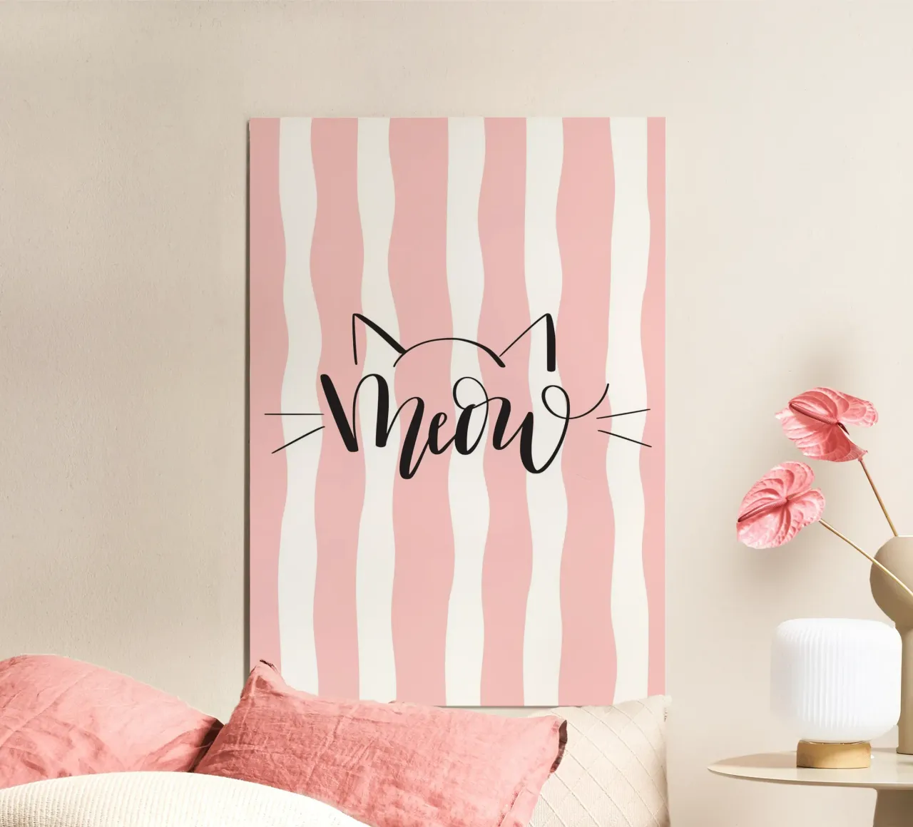 Meow poster da Yaso Design Quotes