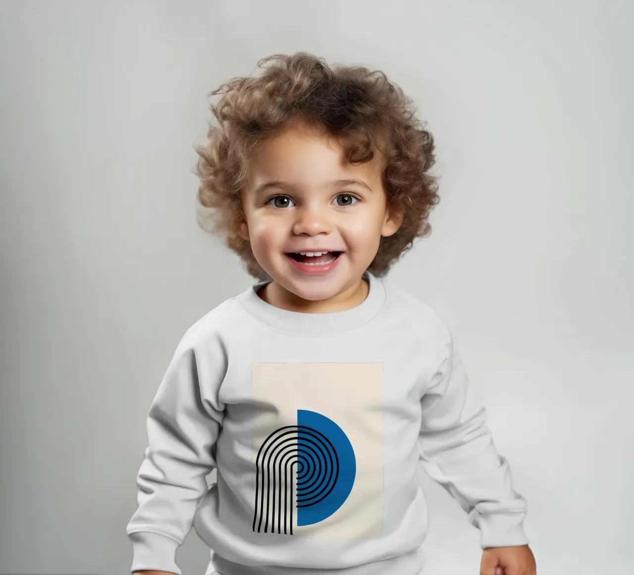 Retro Geometric Lines felpa neonato da Cozy Vibes