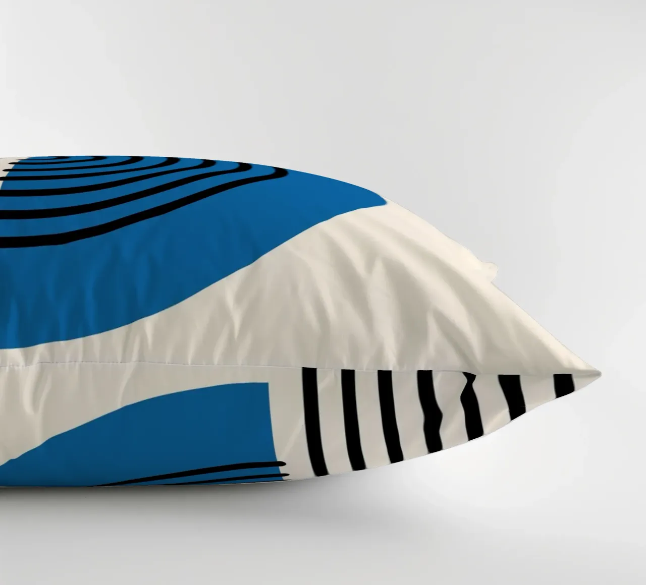 Retro Geometric Lines cuscino da Cozy Vibes