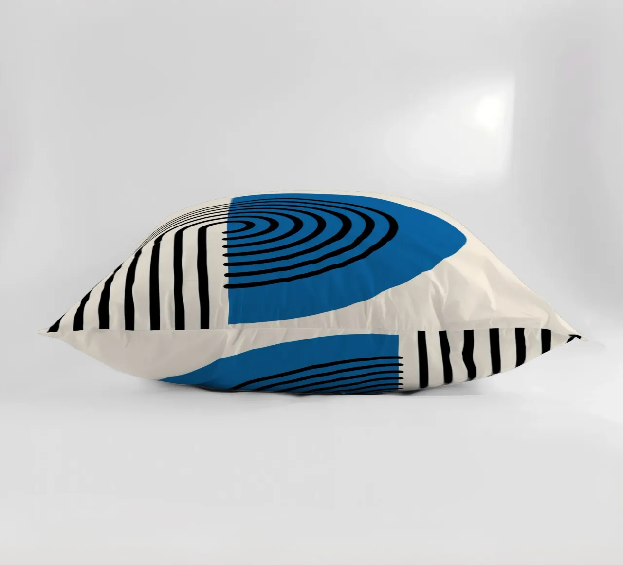 Retro Geometric Lines cuscino da Cozy Vibes