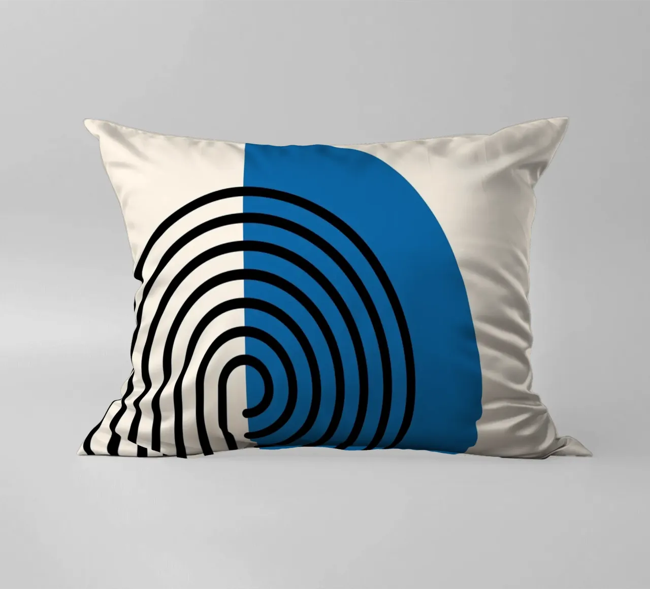 Retro Geometric Lines cuscino da Cozy Vibes
