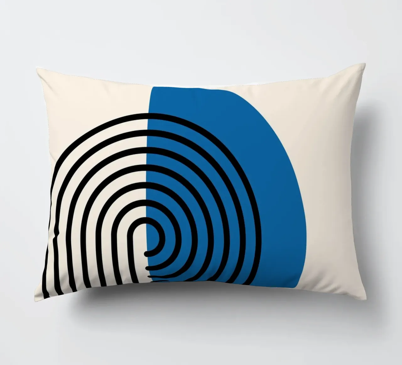 Retro Geometric Lines cuscino da Cozy Vibes