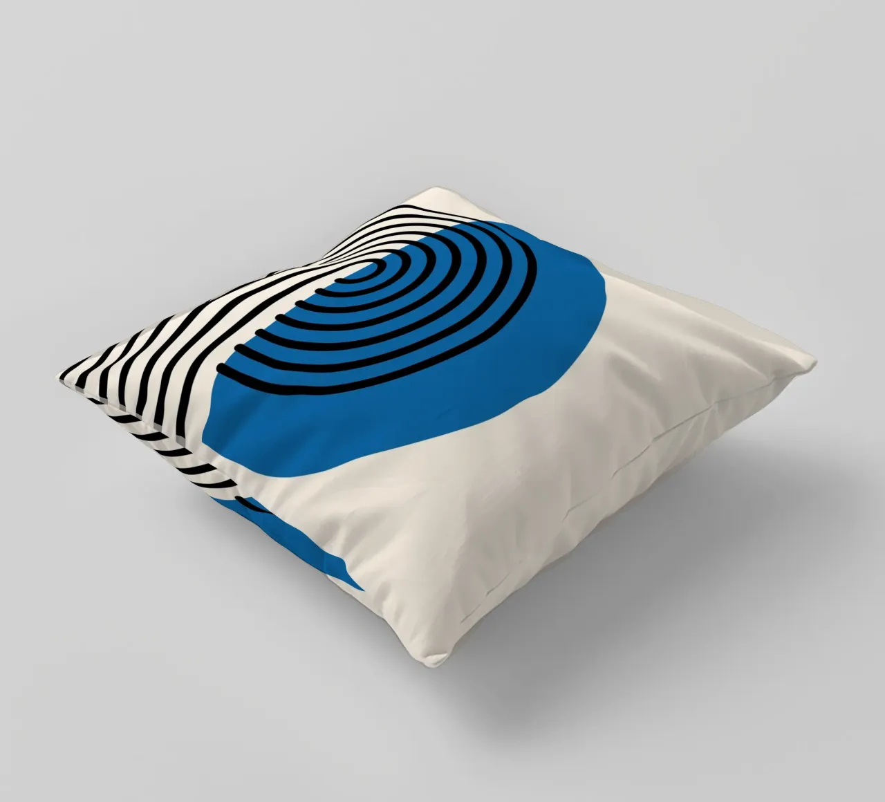 Retro Geometric Lines cuscino da Cozy Vibes