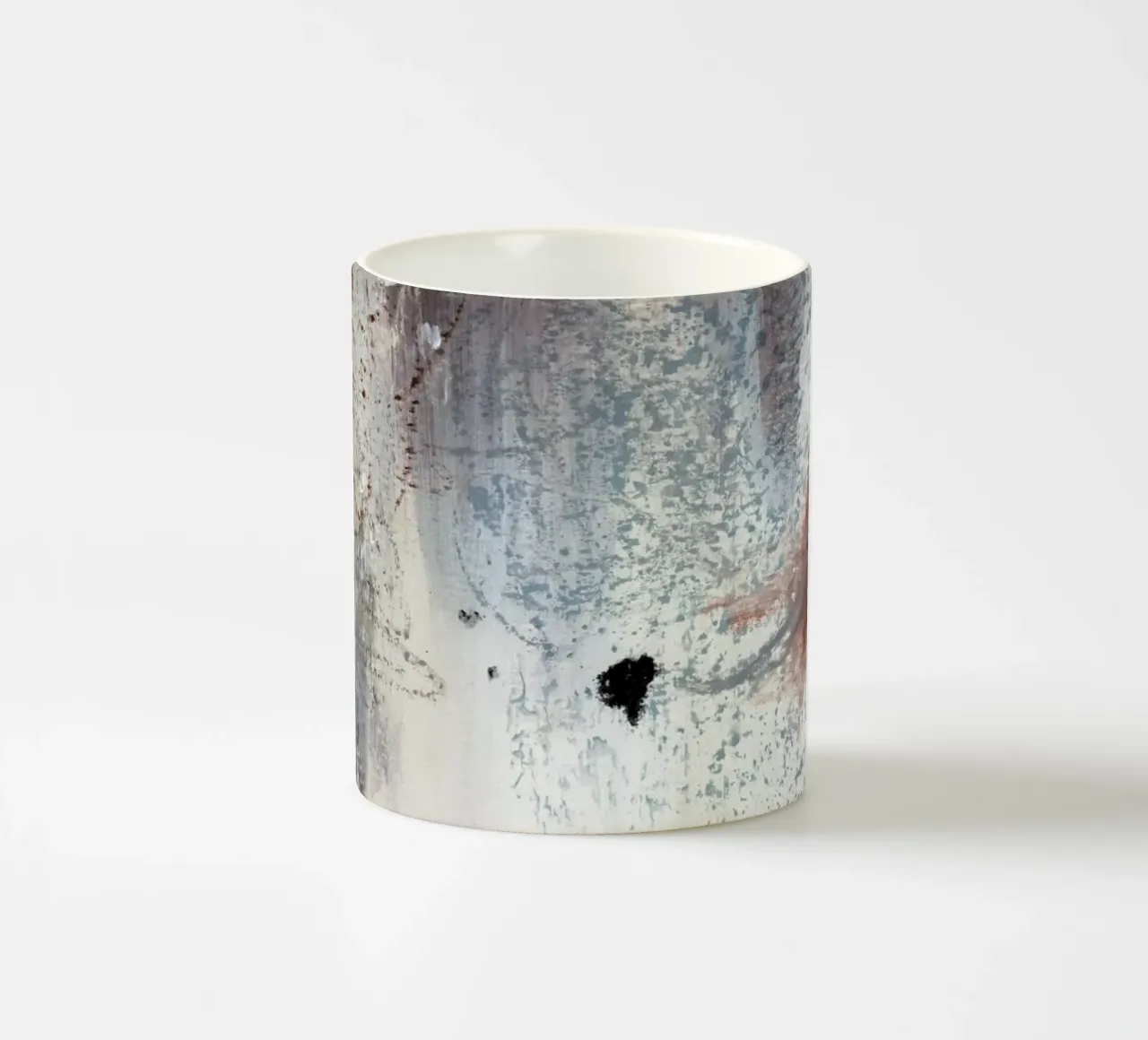 Abstract n. 7 tazza in ceramica da natuure