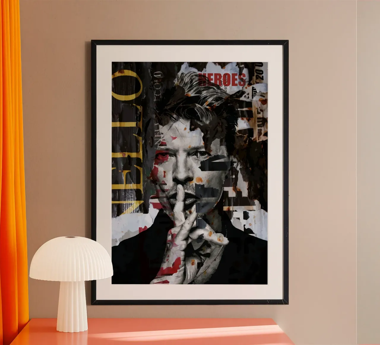 David Bowie poster da kathrin-krieter