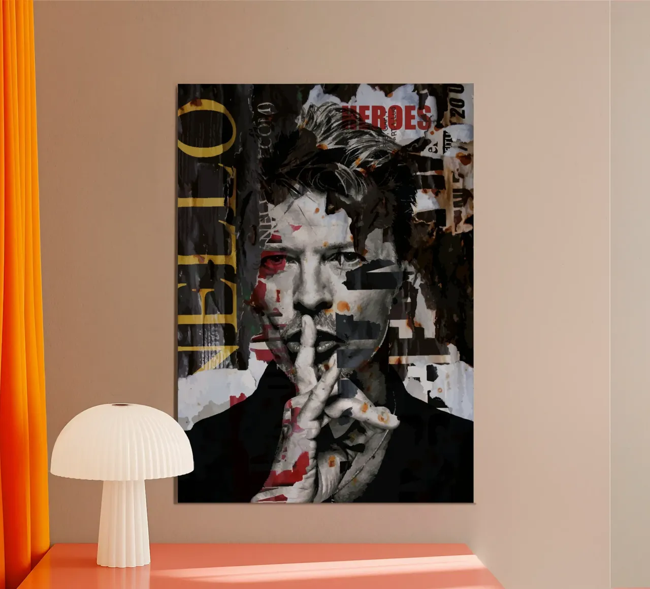 David Bowie poster da kathrin-krieter