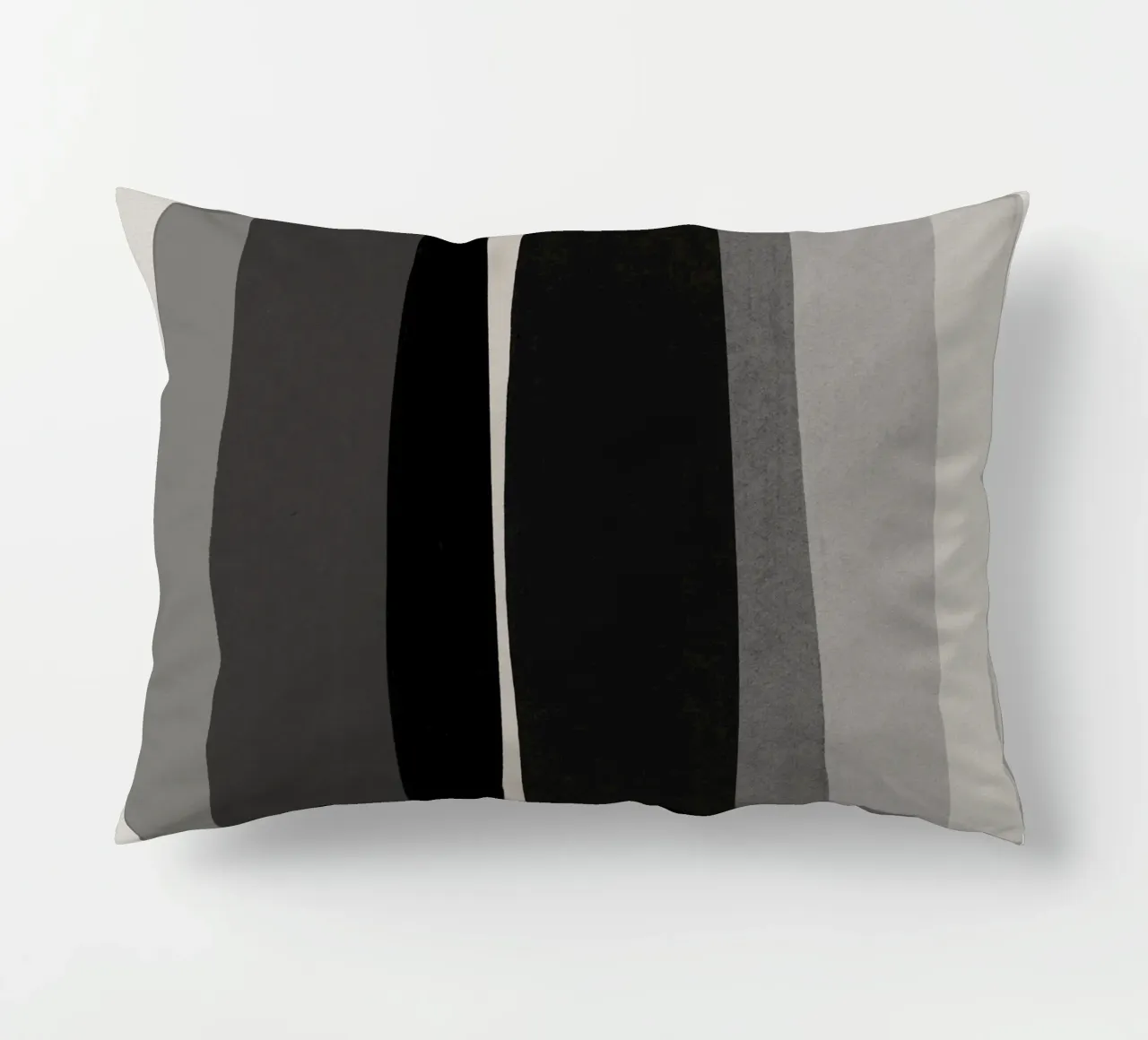 Bianco e nero moderno cuscino da Orara Studio