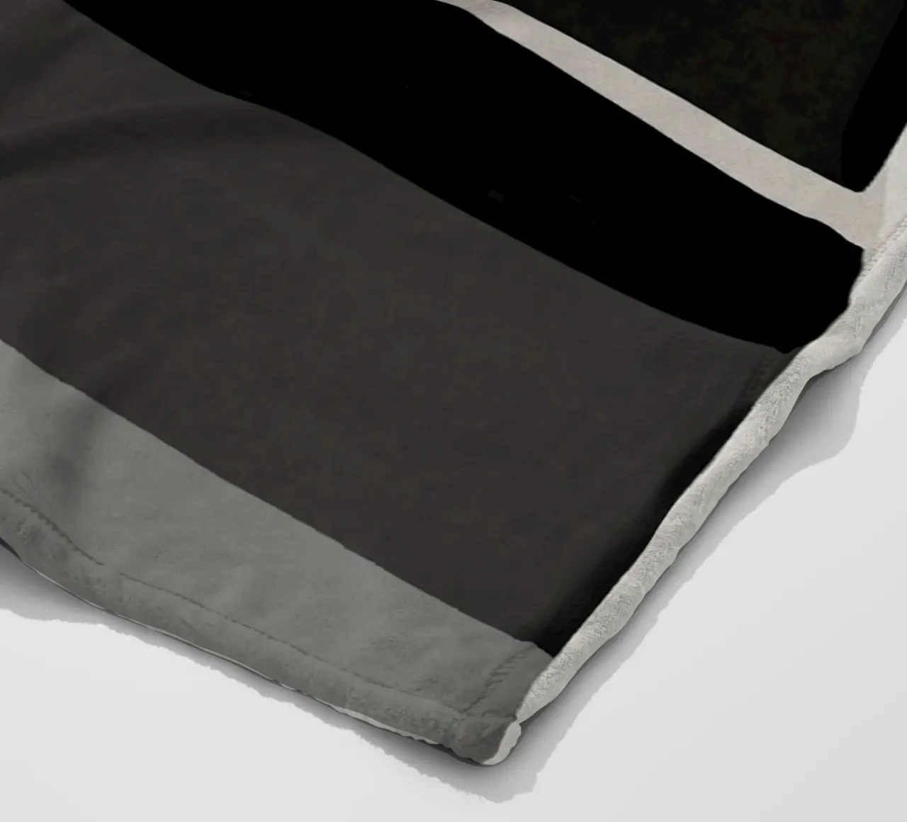 Bianco e nero moderno coperta in pile da Orara Studio