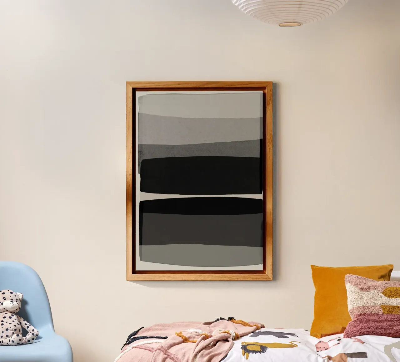 Bianco e nero moderno alluminio dibond da Orara Studio