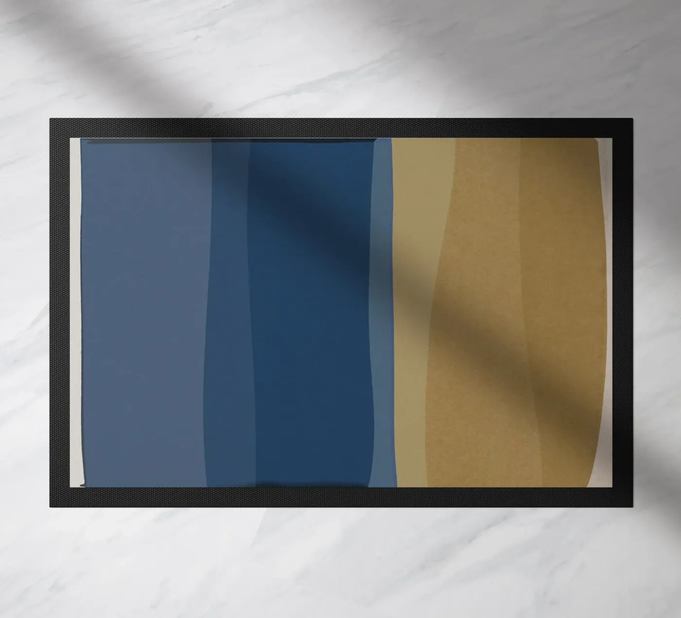 Modern Blue and Brown zerbino da Orara Studio