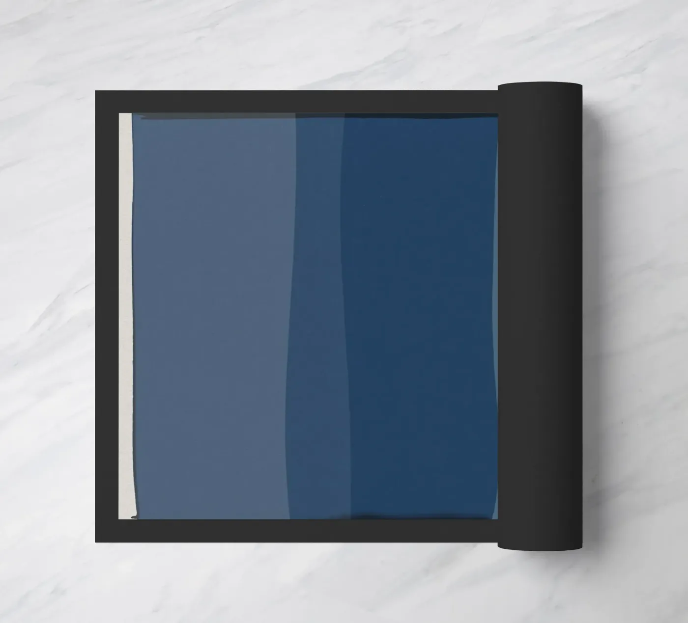 Modern Blue and Brown zerbino da Orara Studio