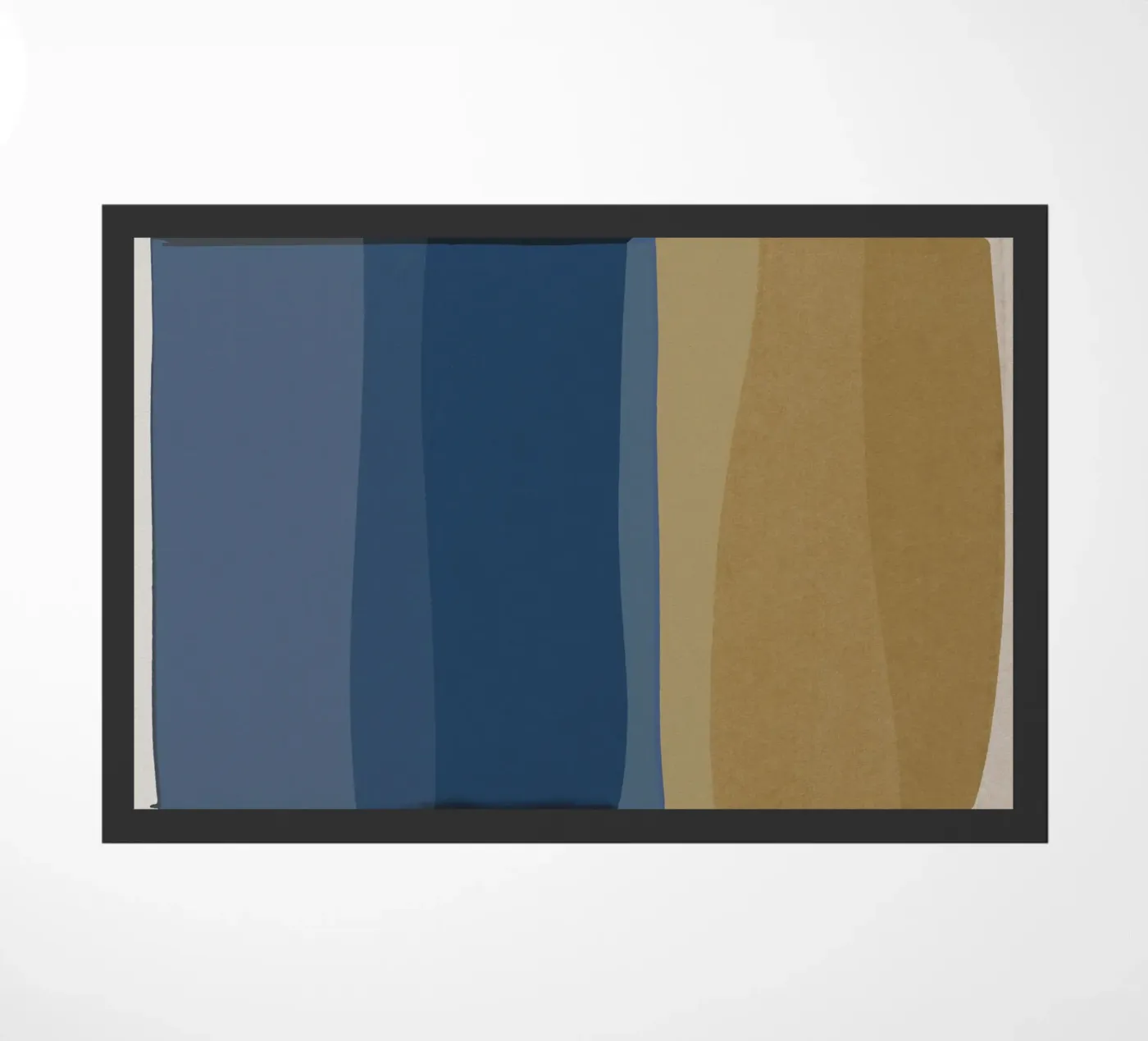 Modern Blue and Brown zerbino da Orara Studio