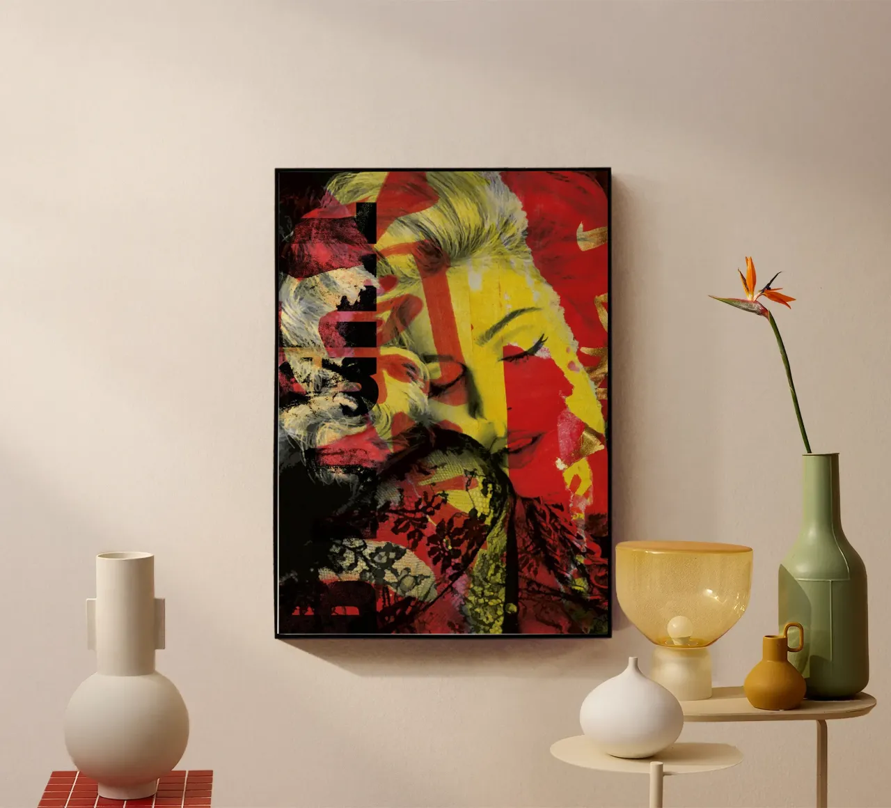 Madonna plexiglass da kathrin-krieter