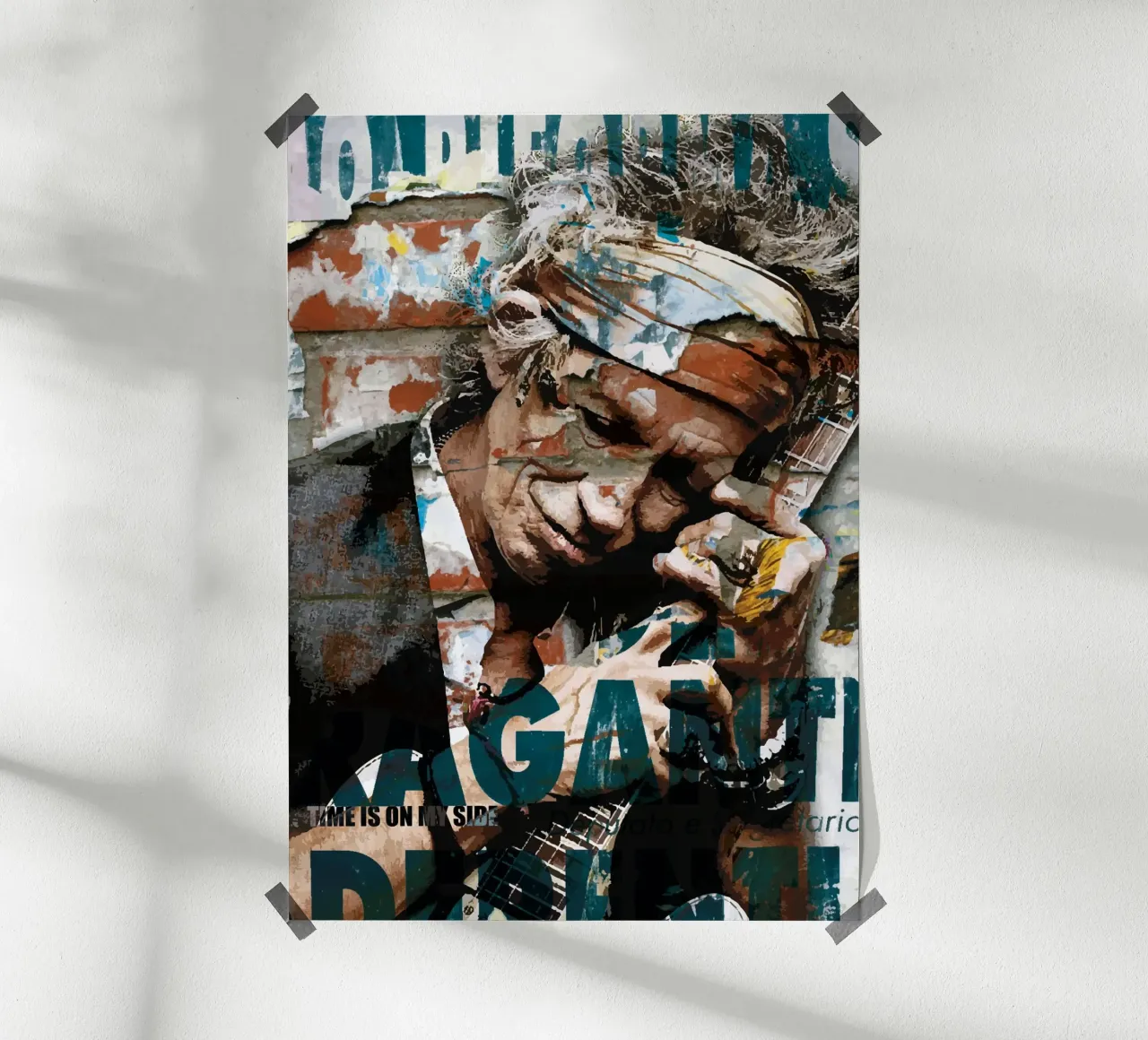 Keith Richards poster da kathrin-krieter