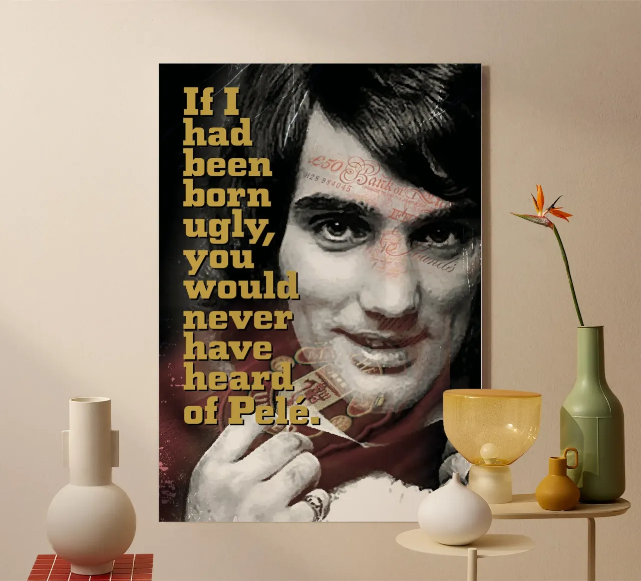 George Best plexiglass da kathrin-krieter