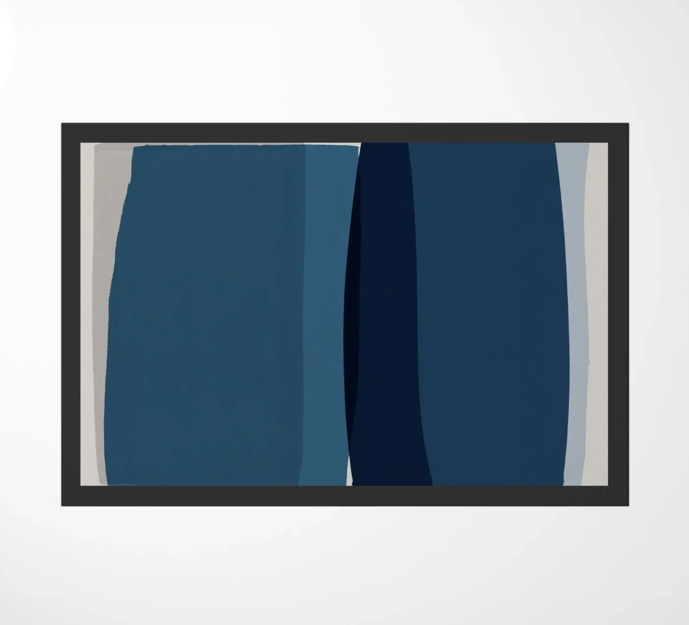 Modern Blue deurmat van Orara Studio