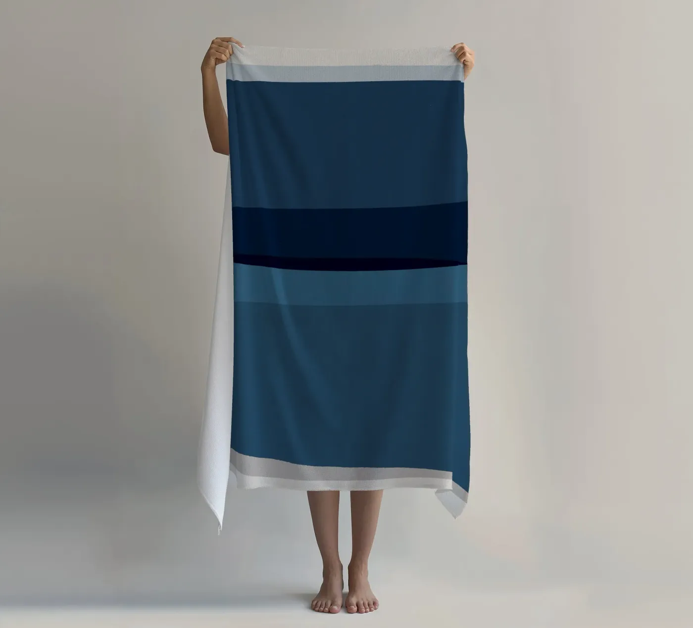 Modern Blue telo mare da Orara Studio