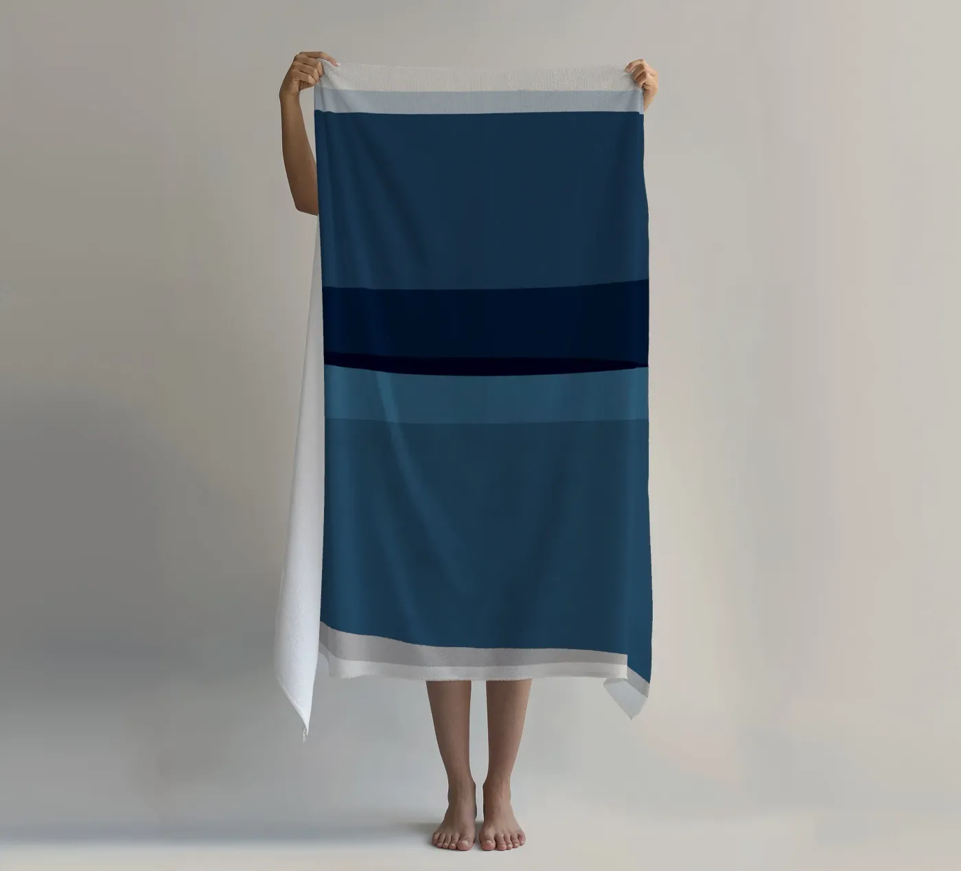 Modern Blue telo mare da Orara Studio