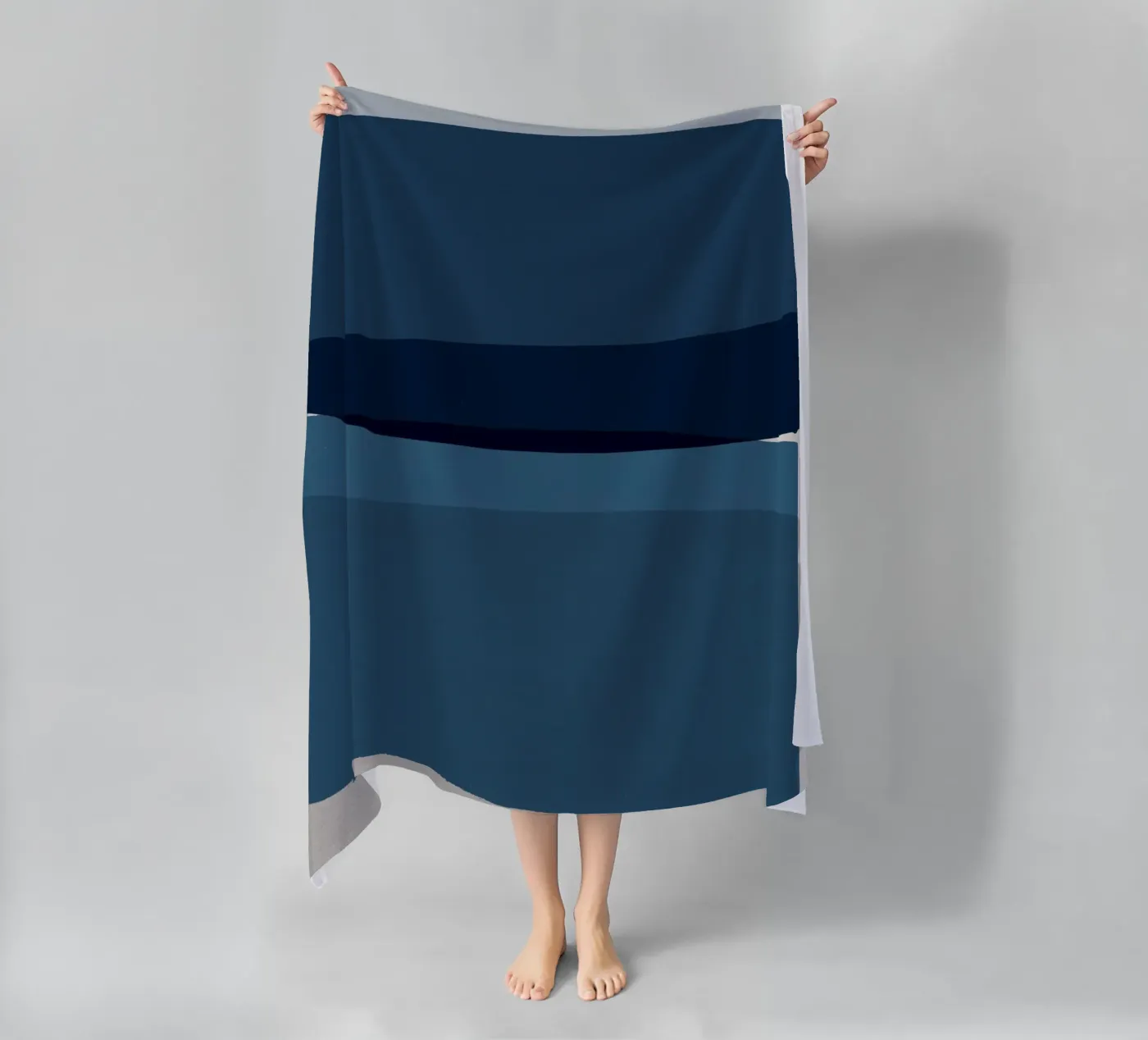 Modern Blue telo mare da Orara Studio