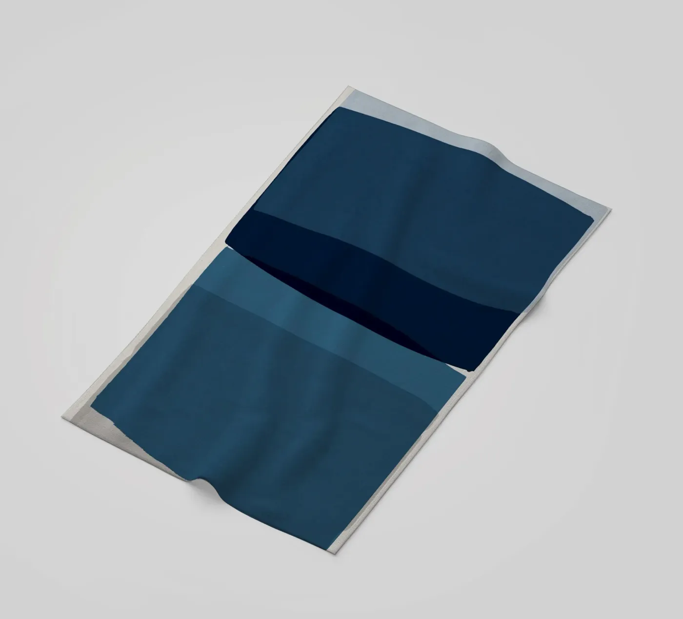 Modern Blue telo mare da Orara Studio