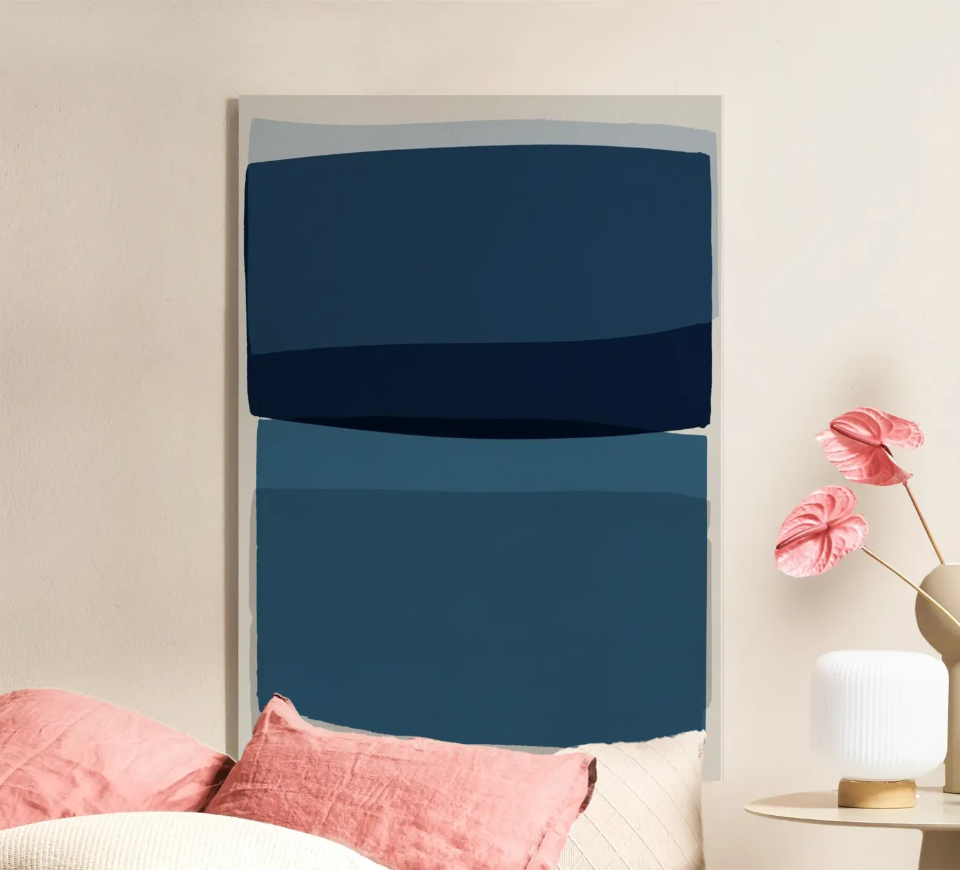 Modern Blue plexiglass da Orara Studio