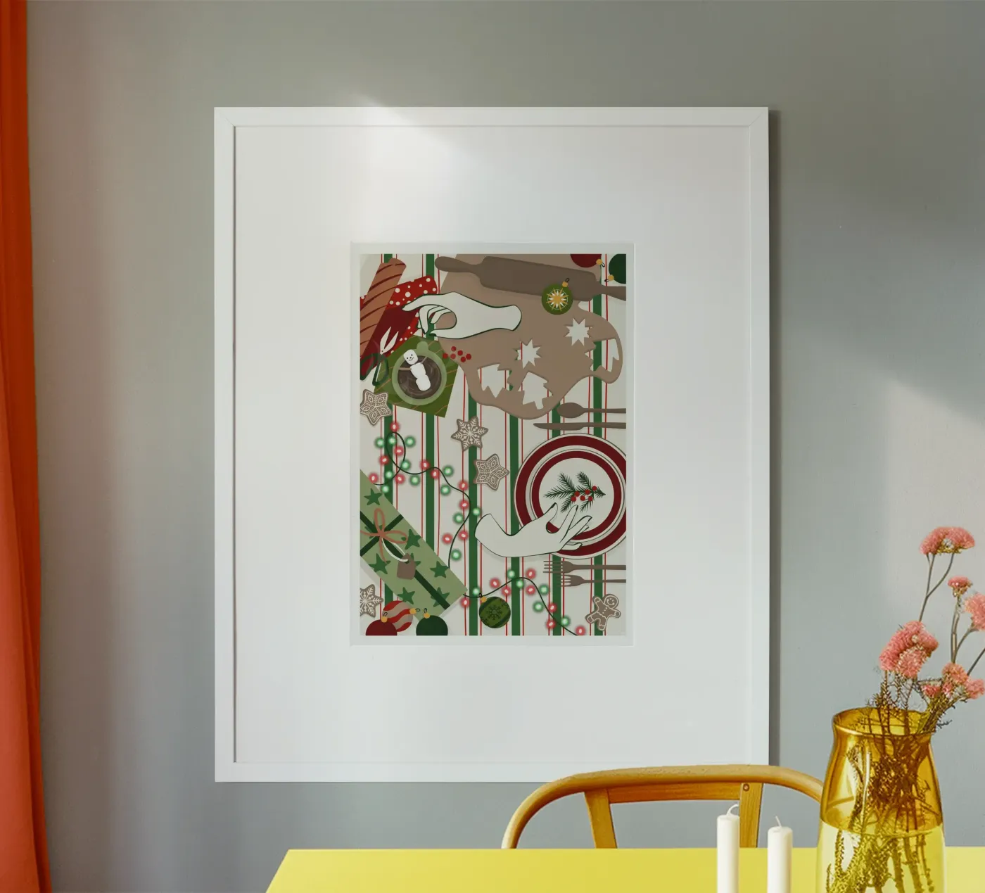 Christmas table poster by Lise.ya
