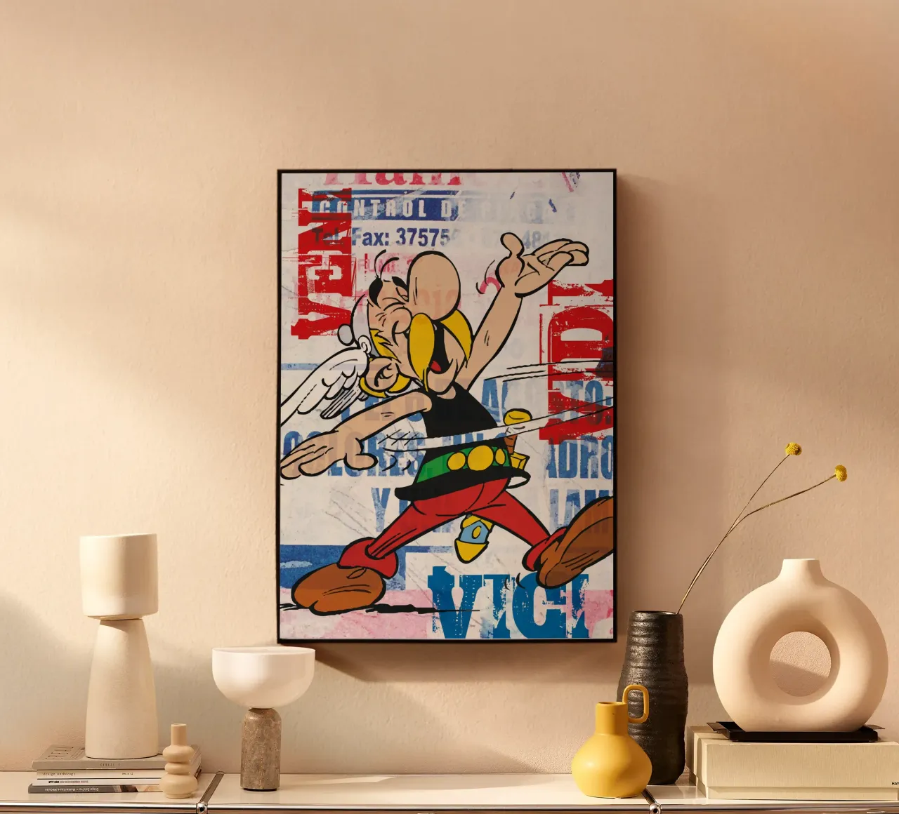Comic - Pop Art - Asterix plexiglass da kathrin-krieter