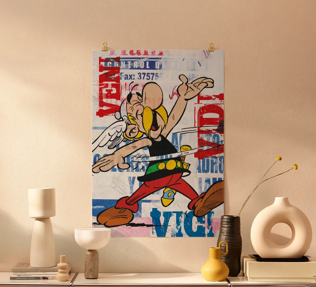 Comic - Pop Art - Asterix poster da kathrin-krieter