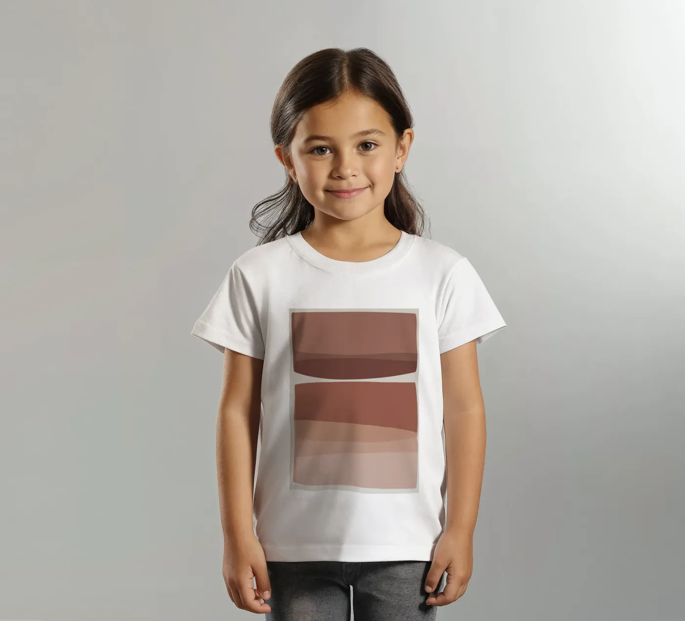 Blush moderno t-shirt bambini da Orara Studio