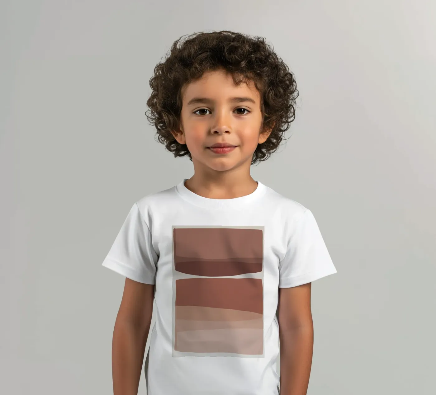 Blush moderno t-shirt bambini da Orara Studio
