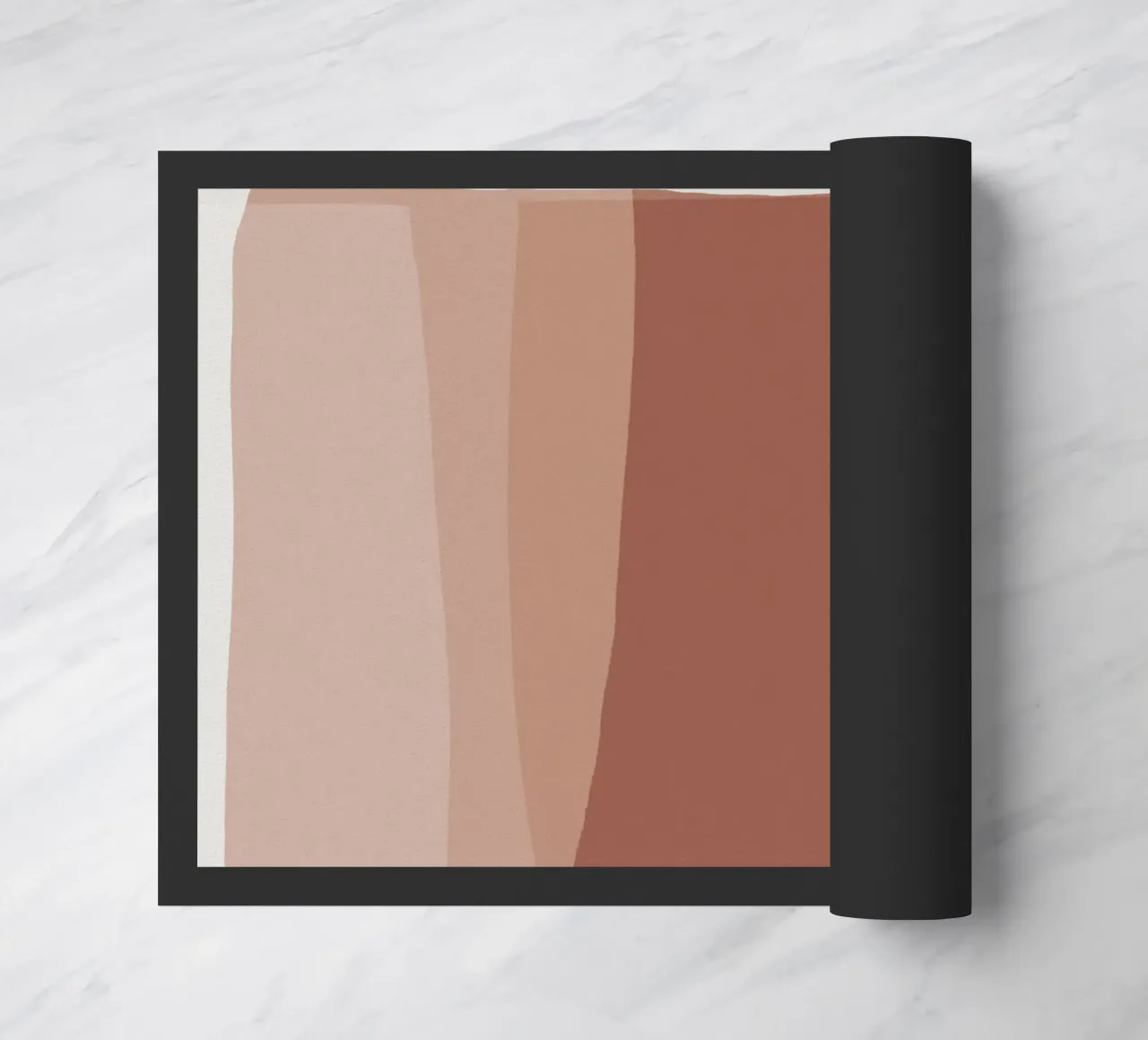 Moderne Blos deurmat van Orara Studio