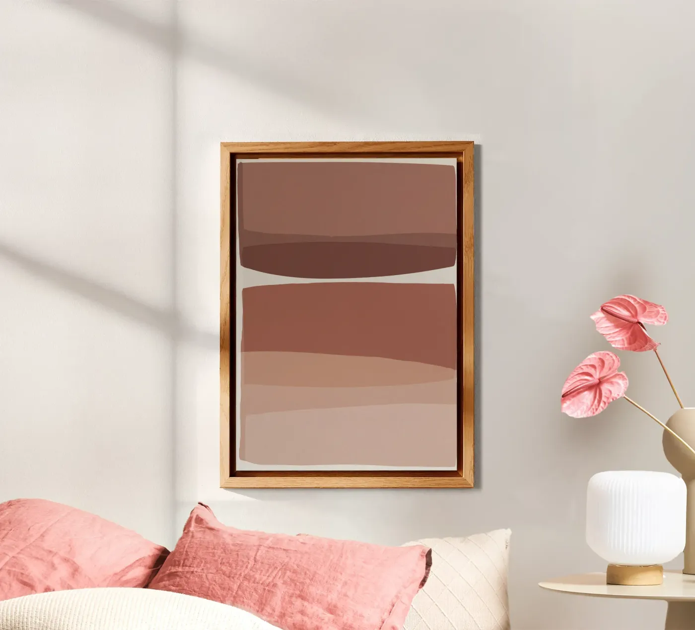 Blush moderno pannello forex da Orara Studio